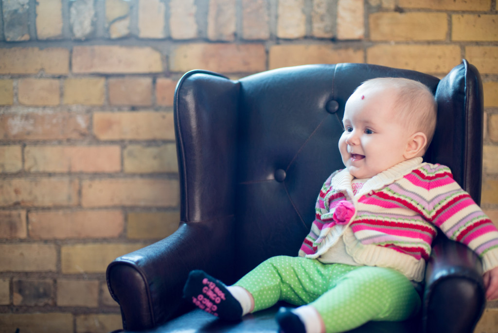 Annika's 6 month portraits at the studio