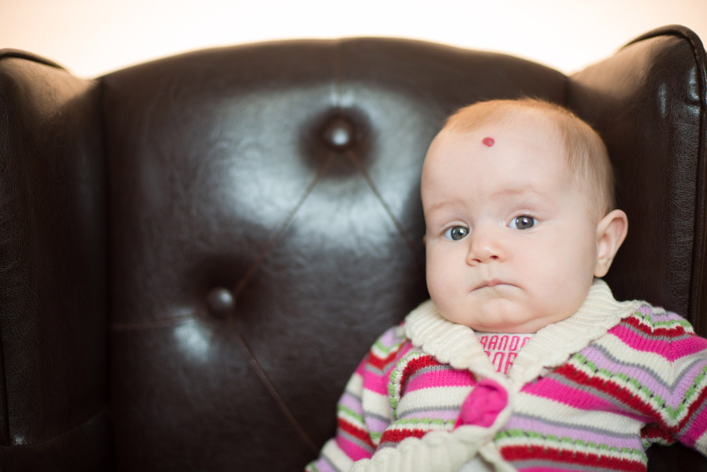 Annika's 6 month portraits at the studio