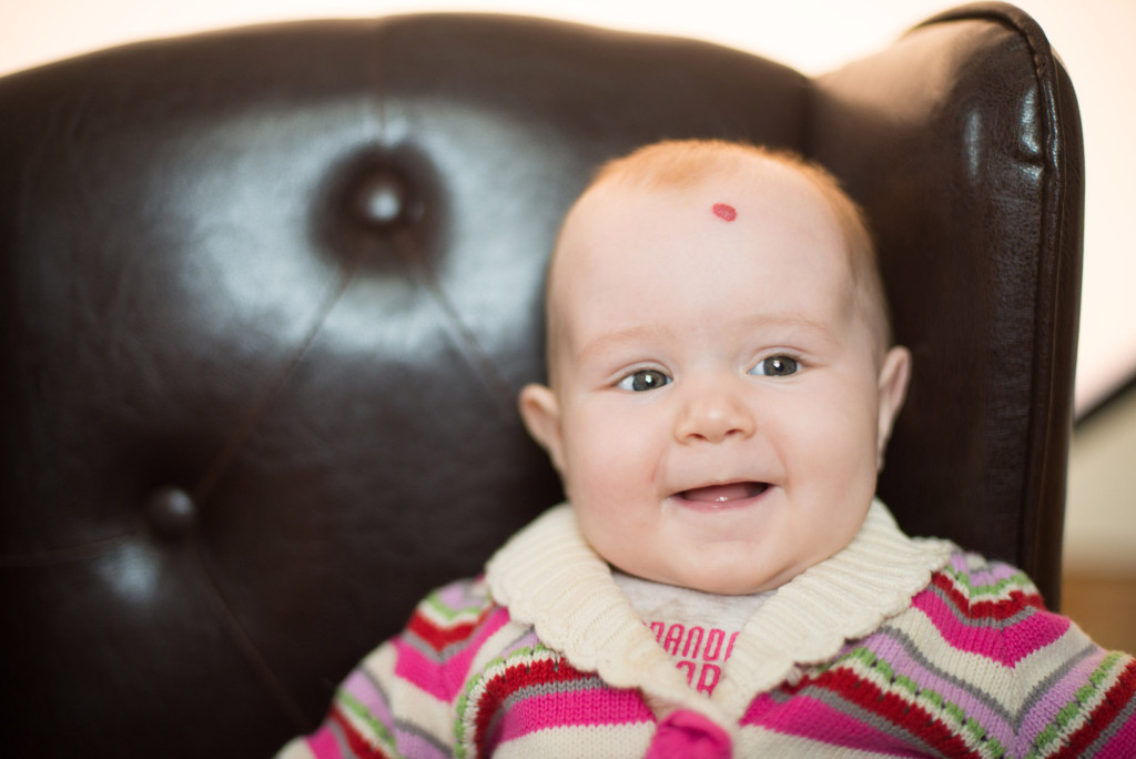 Annika's 6 month portraits at the studio