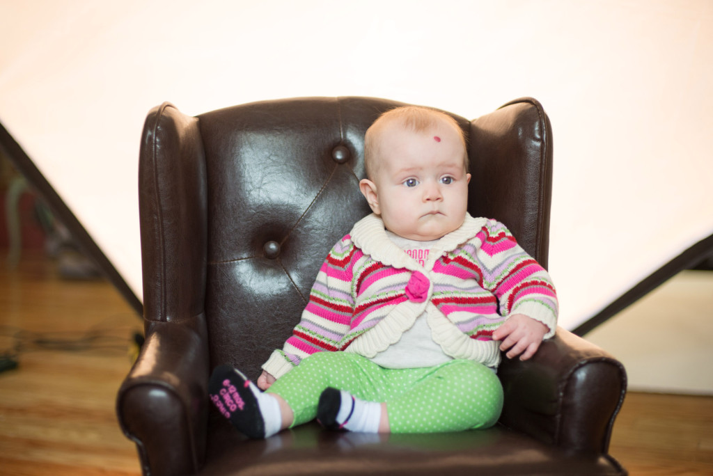 Annika's 6 month portraits at the studio