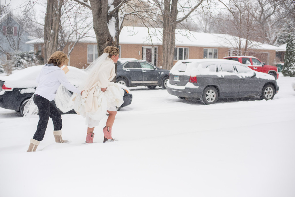 Shelby and Mark's winter wedding from Hendricks, MN to Brookings, SD