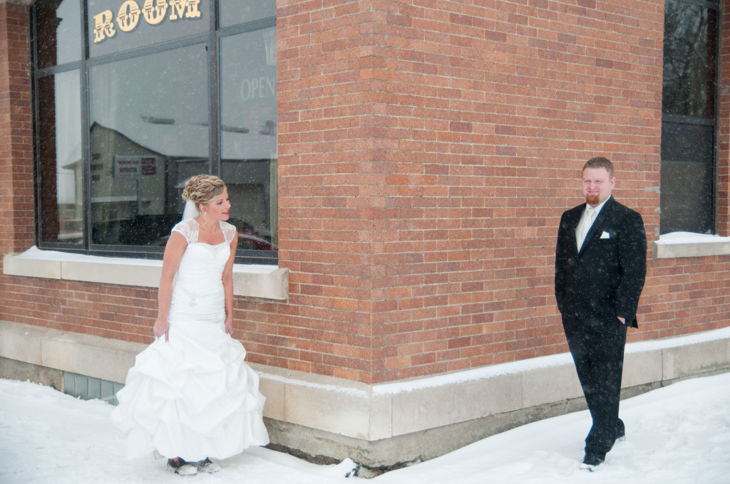 Shelby and Mark's winter wedding from Hendricks, MN to Brookings, SD
