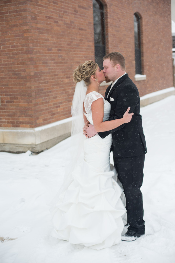 Shelby and Mark's winter wedding from Hendricks, MN to Brookings, SD