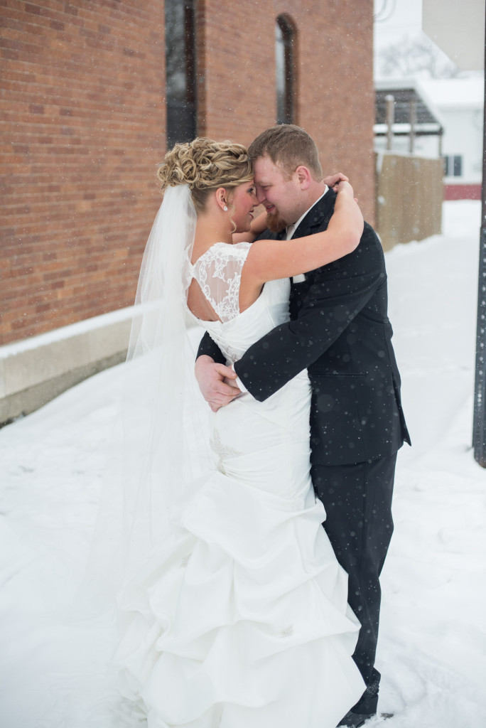 Shelby and Mark's winter wedding from Hendricks, MN to Brookings, SD