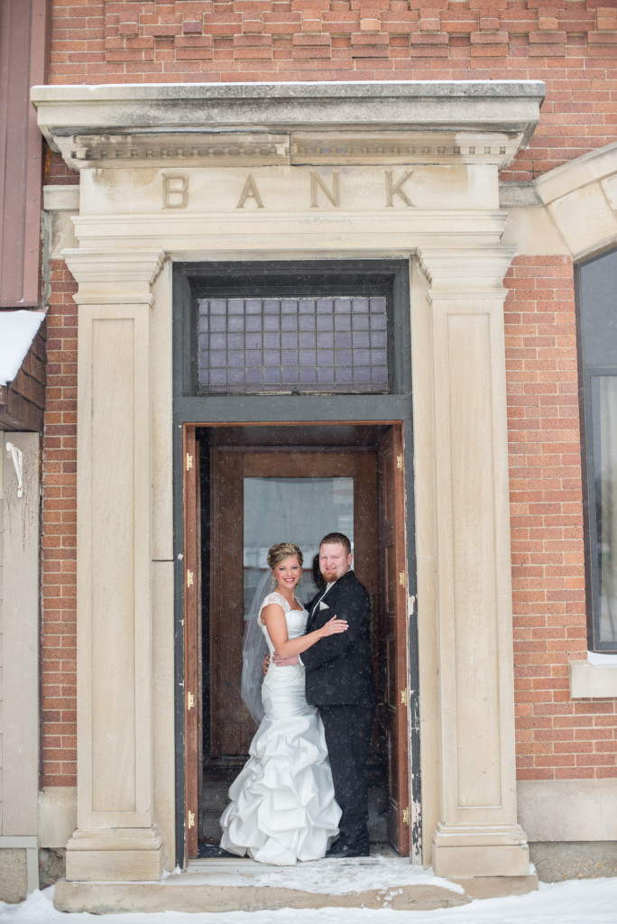 Shelby and Mark's winter wedding from Hendricks, MN to Brookings, SD