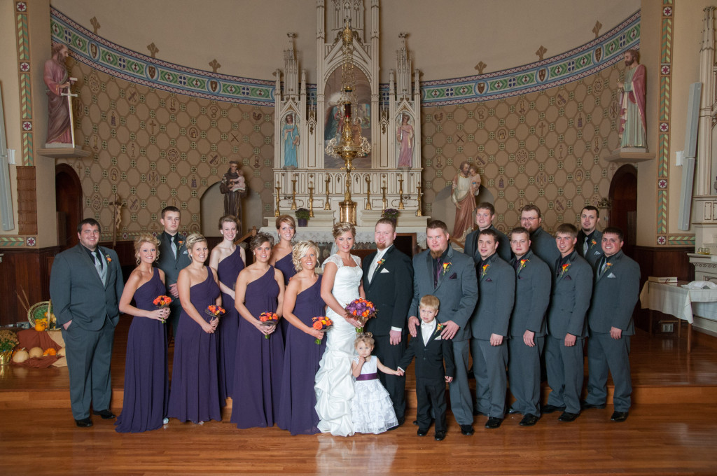 Shelby and Mark's winter wedding from Hendricks, MN to Brookings, SD