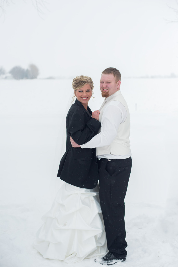Shelby and Mark's winter wedding from Hendricks, MN to Brookings, SD