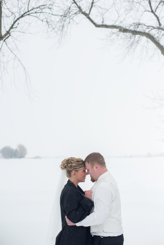 Shelby and Mark's winter wedding from Hendricks, MN to Brookings, SD