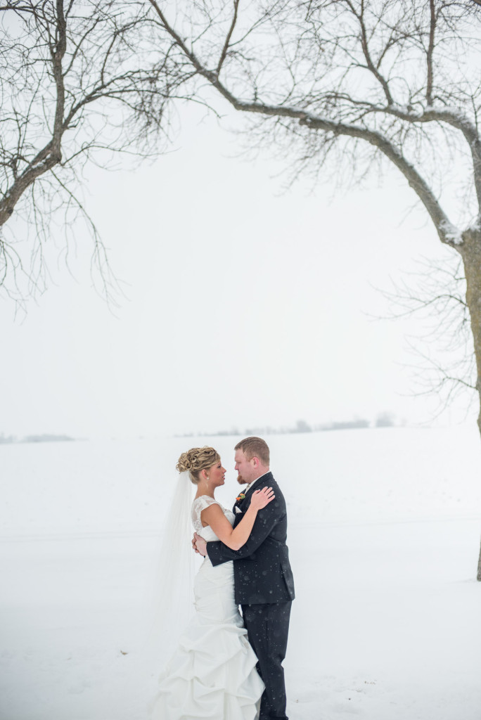 Shelby and Mark's winter wedding from Hendricks, MN to Brookings, SD