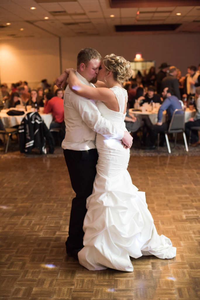 Shelby and Mark's winter wedding from Hendricks, MN to Brookings, SD