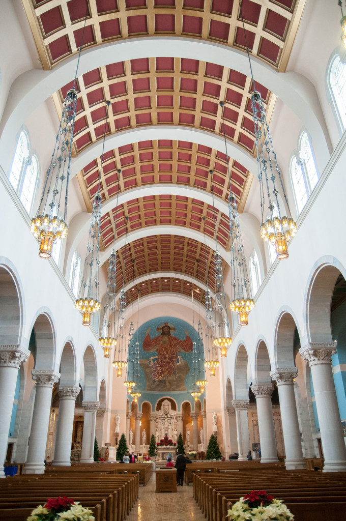Christine and Ryan's winter wedding at St. Thomas More Church and Prestwick Golf Course