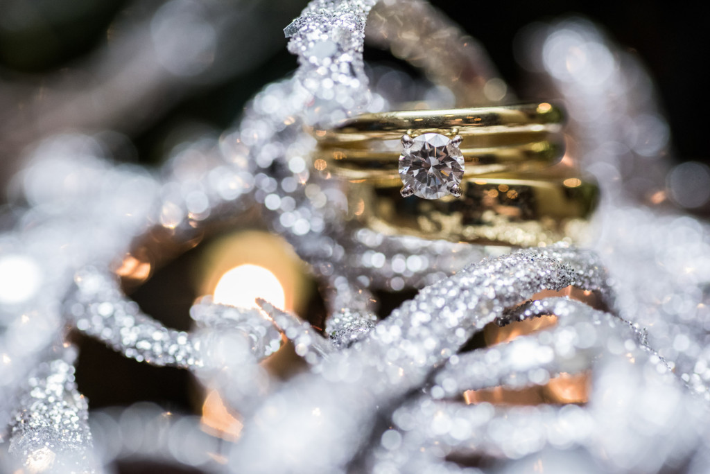 Christine and Ryan's winter wedding at St. Thomas More Church and Prestwick Golf Course
