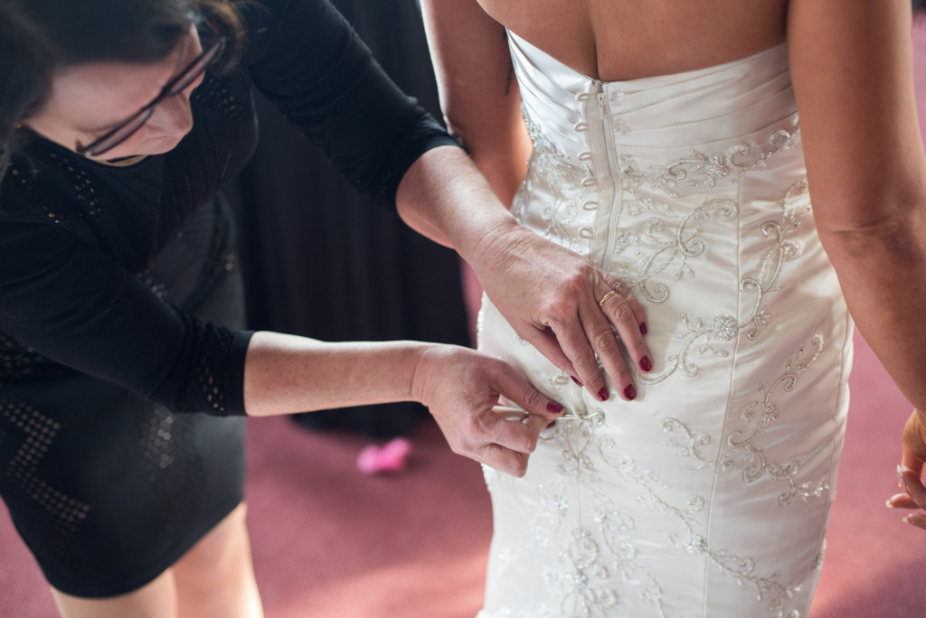 Sarah and Dan's winter wedding in Northfield, MN at the Grand Event Center