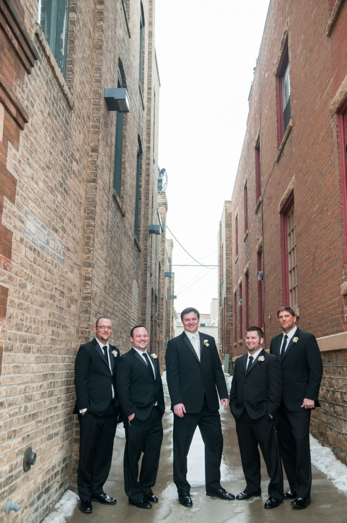 Sarah and Dan's winter wedding in Northfield, MN at the Grand Event Center