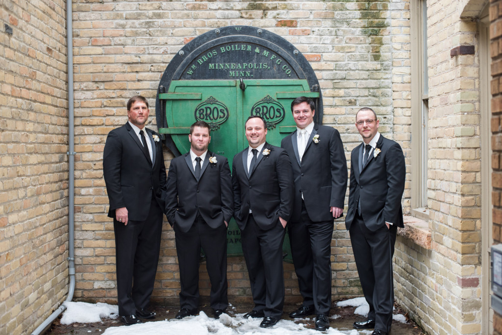 Sarah and Dan's winter wedding in Northfield, MN at the Grand Event Center