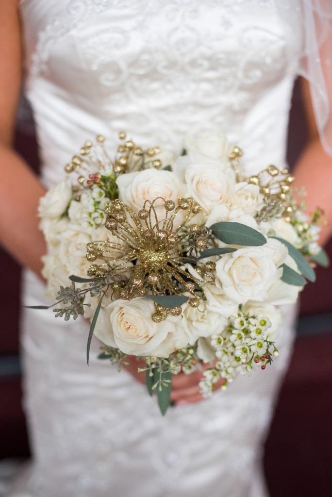 Sarah and Dan's winter wedding in Northfield, MN at the Grand Event Center