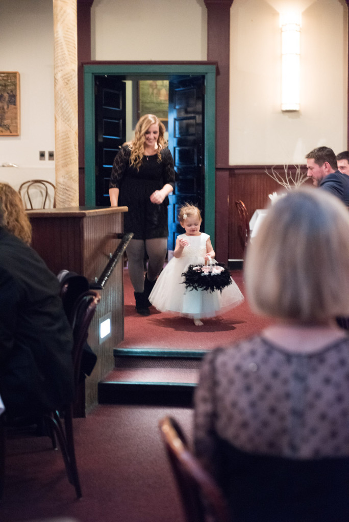 Sarah and Dan's winter wedding in Northfield, MN at the Grand Event Center