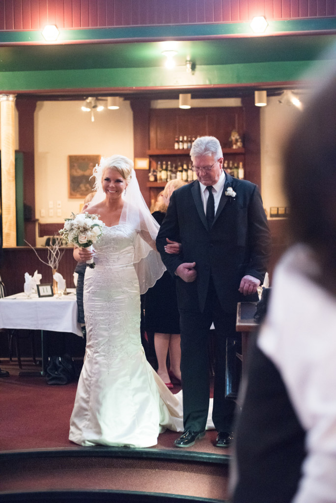 Sarah and Dan's winter wedding in Northfield, MN at the Grand Event Center