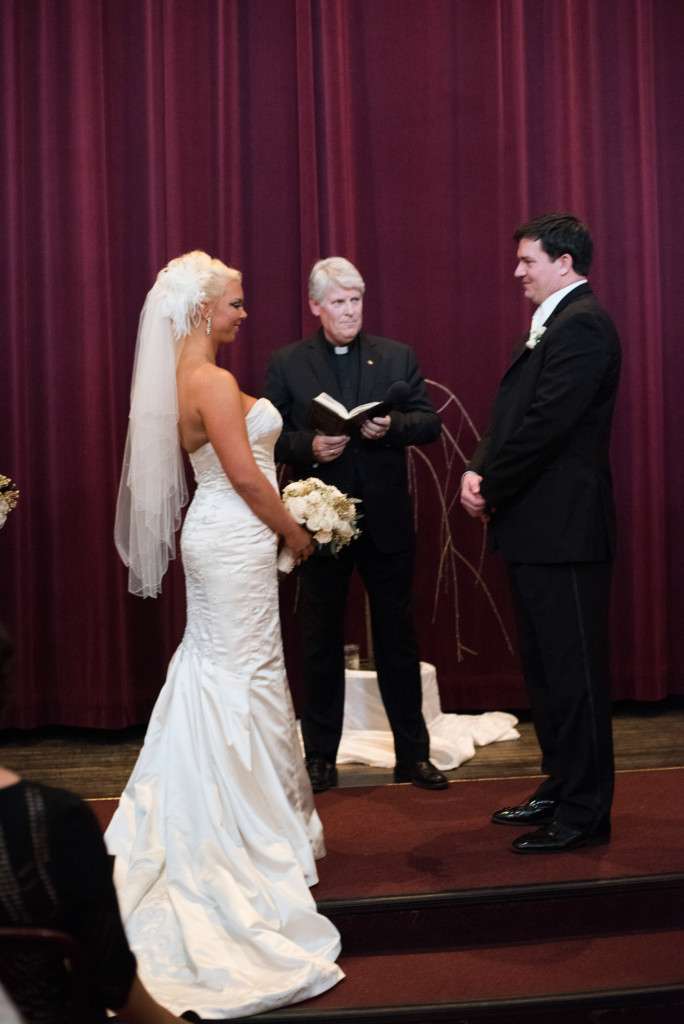 Sarah and Dan's winter wedding in Northfield, MN at the Grand Event Center