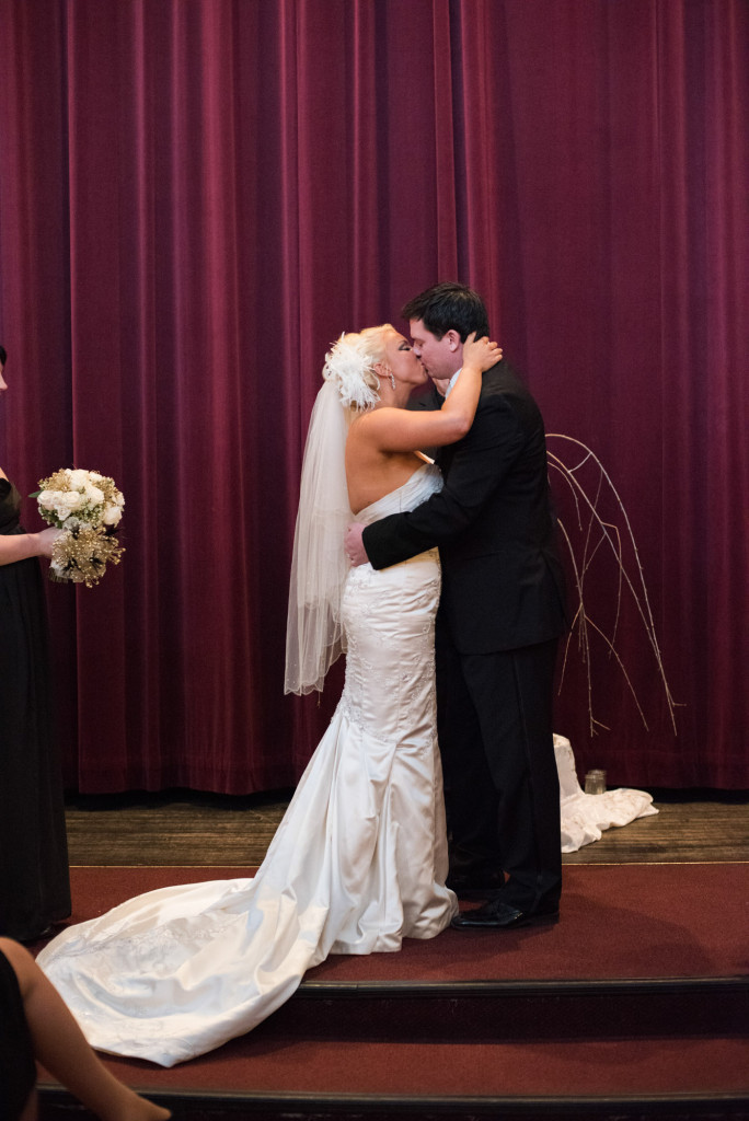 Sarah and Dan's winter wedding in Northfield, MN at the Grand Event Center