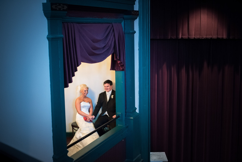 Sarah and Dan's winter wedding in Northfield, MN at the Grand Event Center