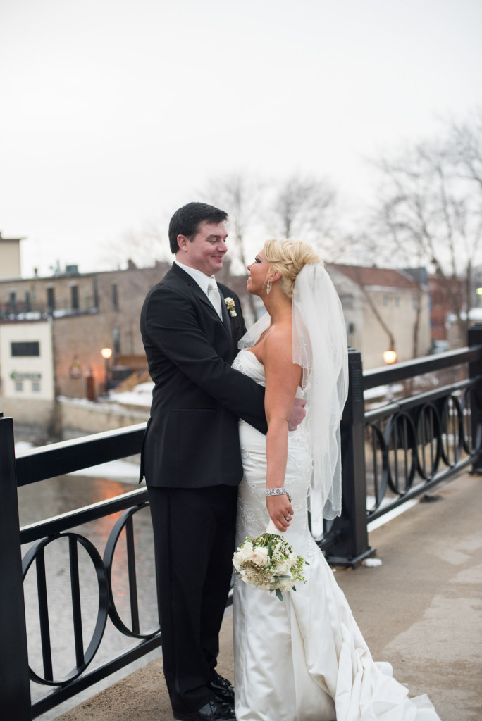 Sarah and Dan's winter wedding in Northfield, MN at the Grand Event Center