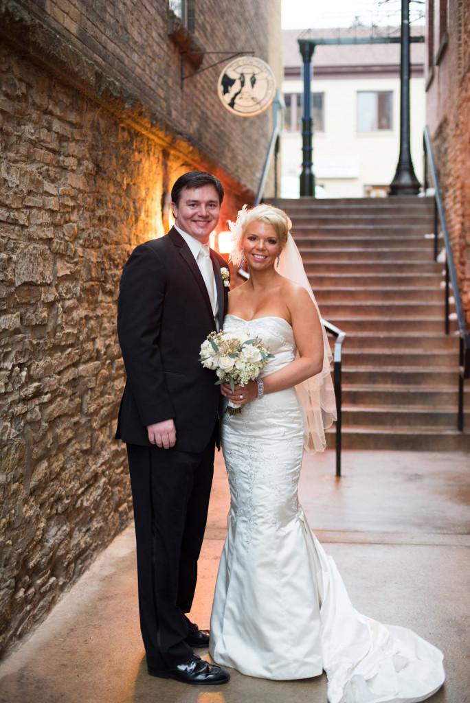 Sarah and Dan's winter wedding in Northfield, MN at the Grand Event Center