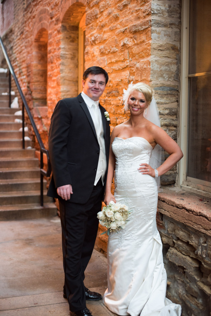 Sarah and Dan's winter wedding in Northfield, MN at the Grand Event Center