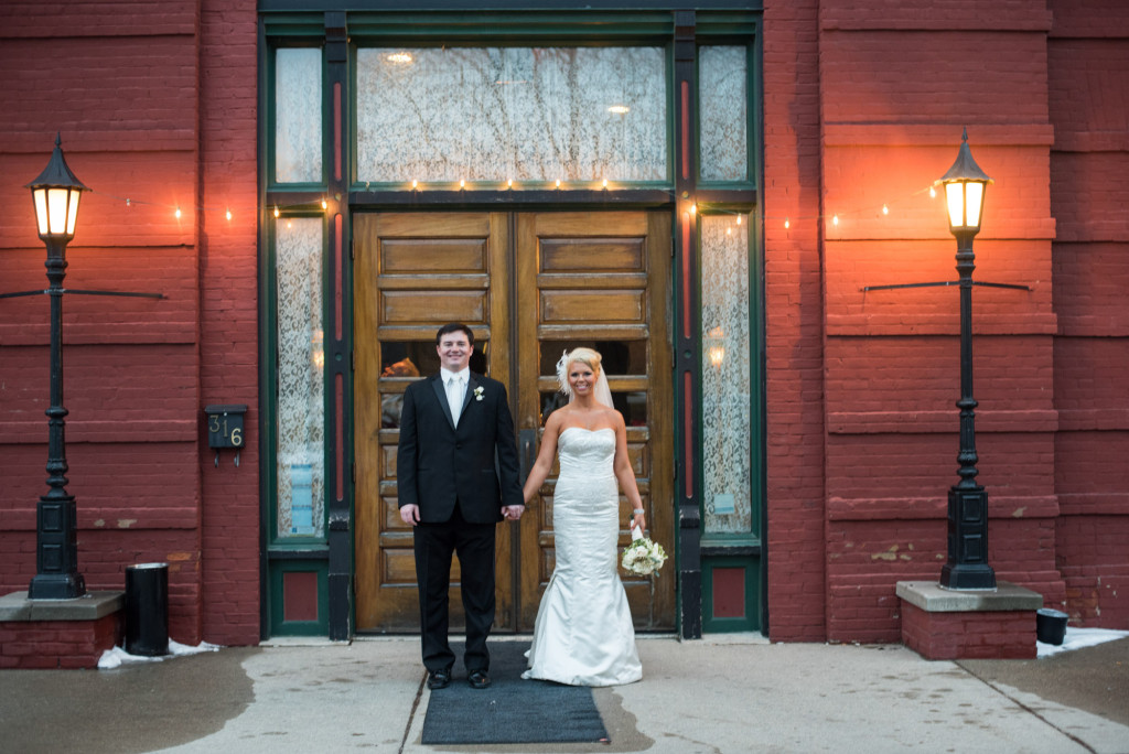 Sarah and Dan's winter wedding in Northfield, MN at the Grand Event Center