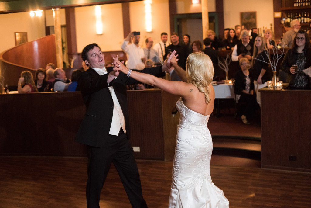 Sarah and Dan's winter wedding in Northfield, MN at the Grand Event Center