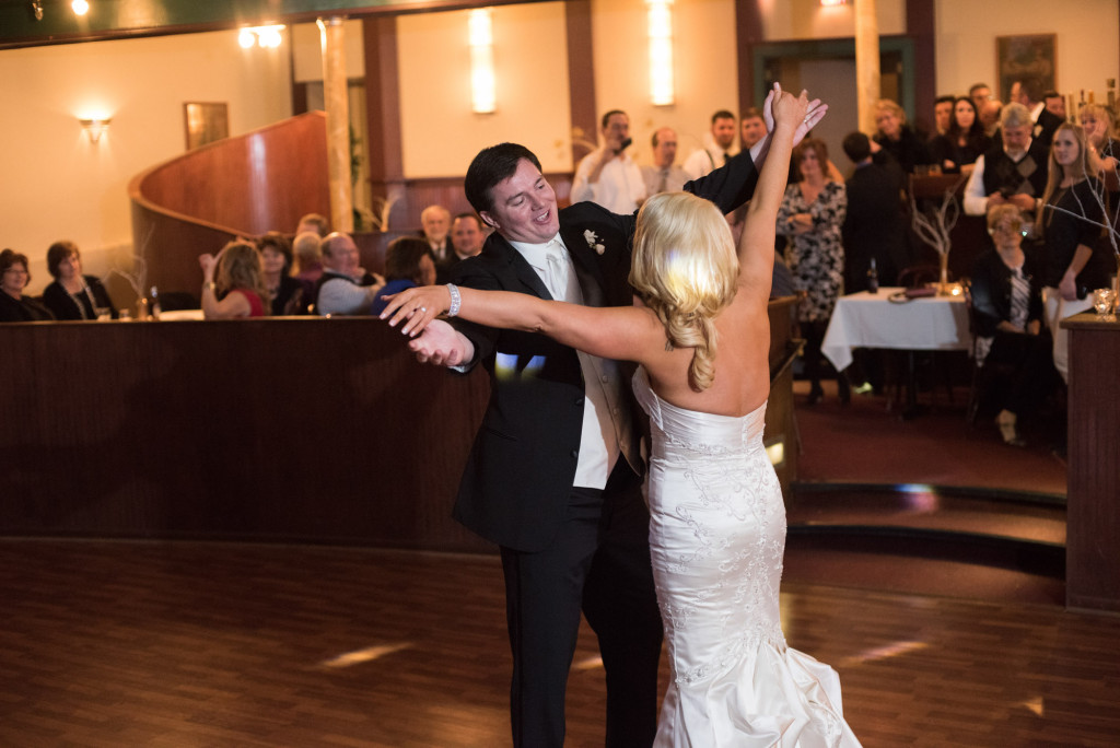 Sarah and Dan's winter wedding in Northfield, MN at the Grand Event Center