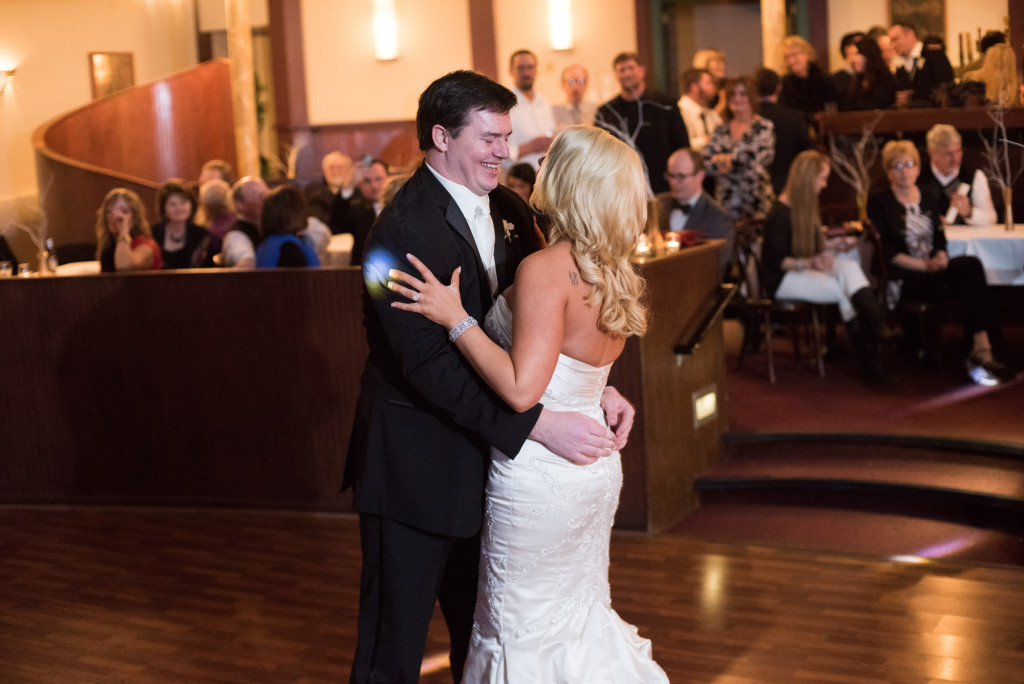 Sarah and Dan's winter wedding in Northfield, MN at the Grand Event Center
