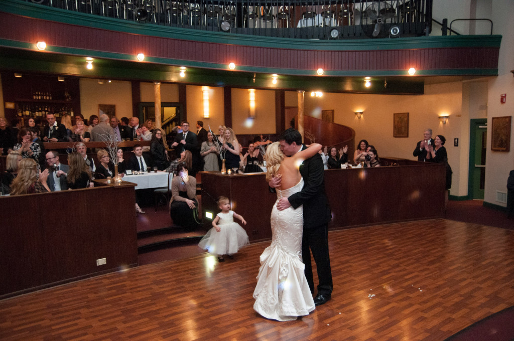 Sarah and Dan's winter wedding in Northfield, MN at the Grand Event Center
