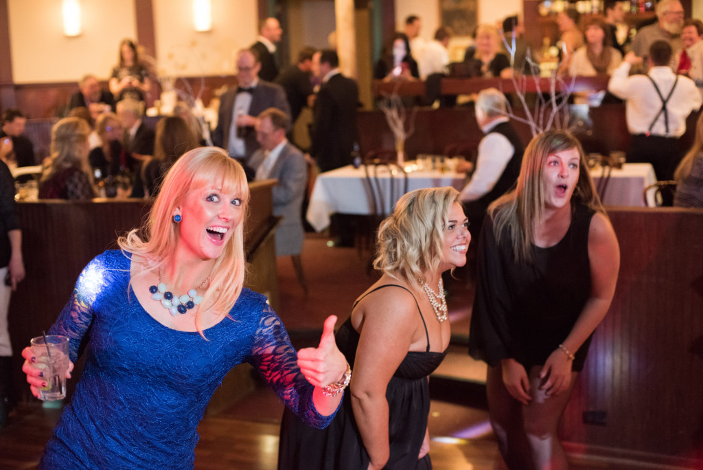 Sarah and Dan's winter wedding in Northfield, MN at the Grand Event Center