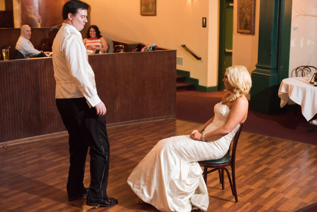 Sarah and Dan's winter wedding in Northfield, MN at the Grand Event Center