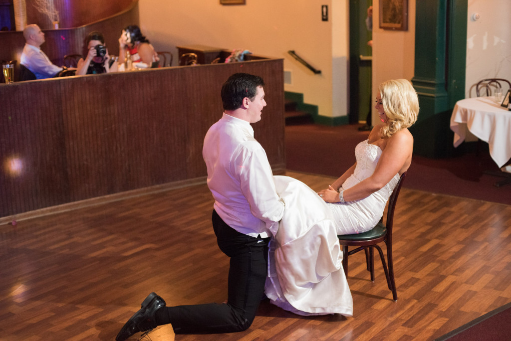 Sarah and Dan's winter wedding in Northfield, MN at the Grand Event Center