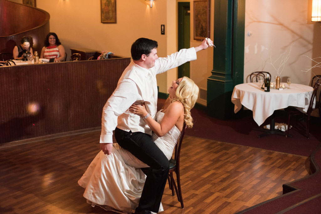 Sarah and Dan's winter wedding in Northfield, MN at the Grand Event Center