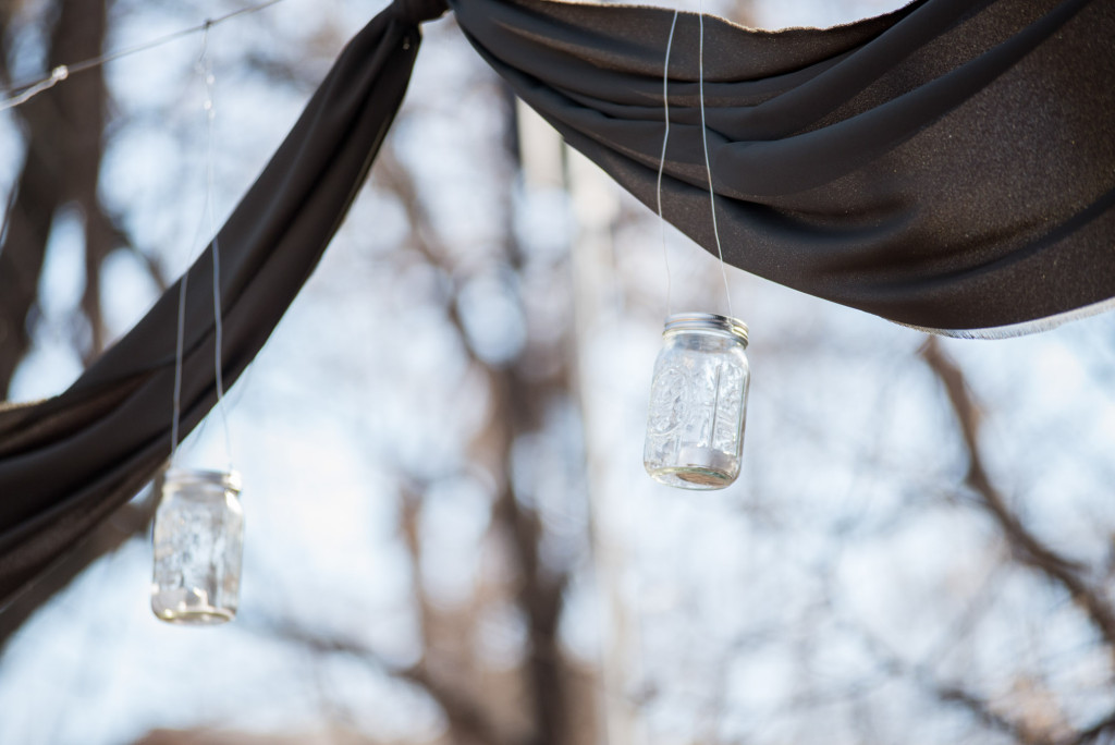 David and Mary's intimate winter Pi Day wedding