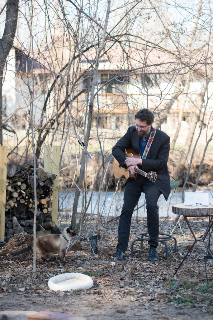 David and Mary's intimate winter Pi Day wedding