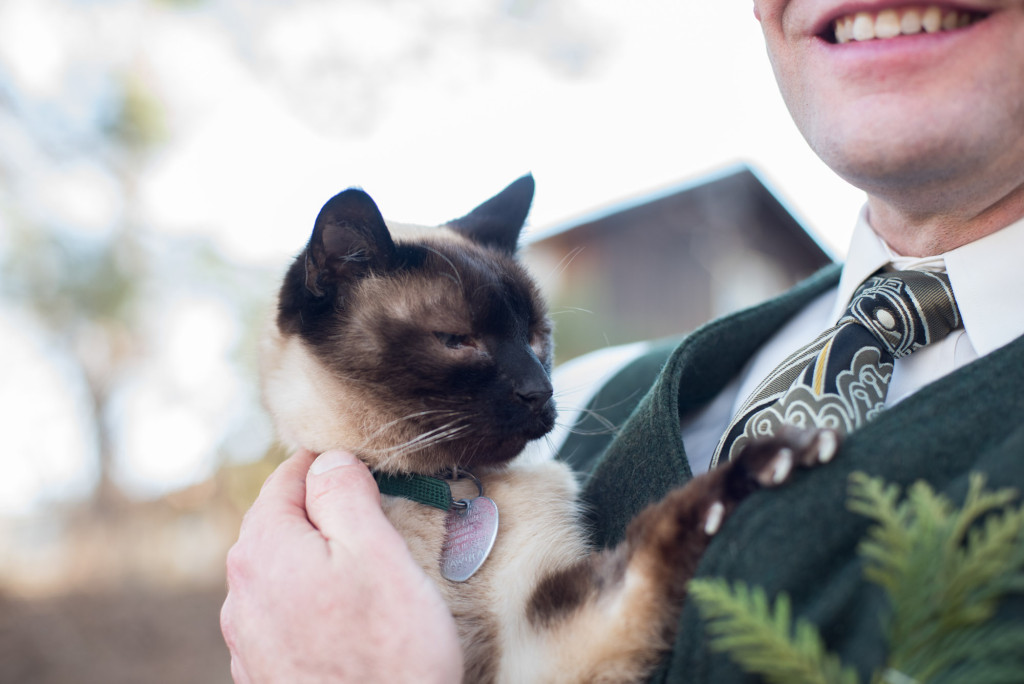 David and Mary's intimate winter Pi Day wedding