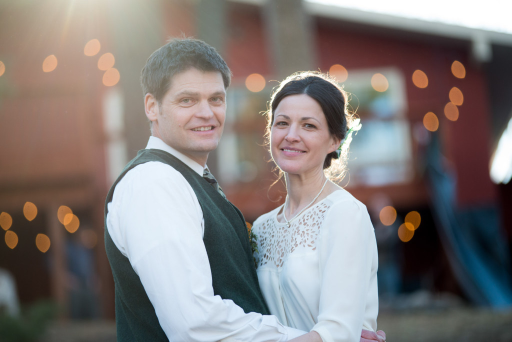 David and Mary's intimate winter Pi Day wedding