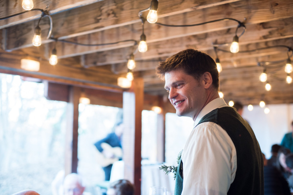 David and Mary's intimate winter Pi Day wedding