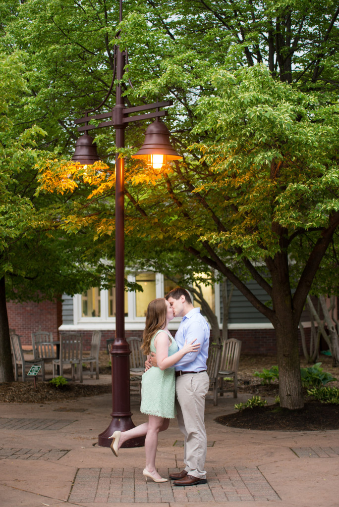 Amanda and Zach's summer engagement at Centennial Lakes Park