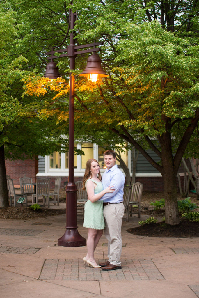 Amanda and Zach's summer engagement at Centennial Lakes Park