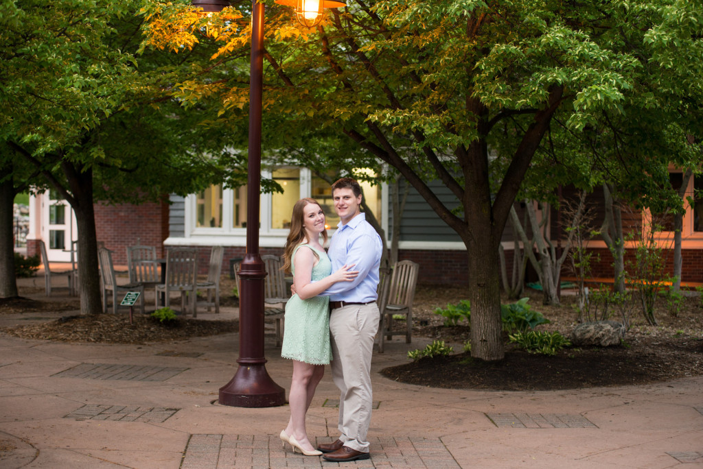Amanda and Zach's summer engagement at Centennial Lakes Park