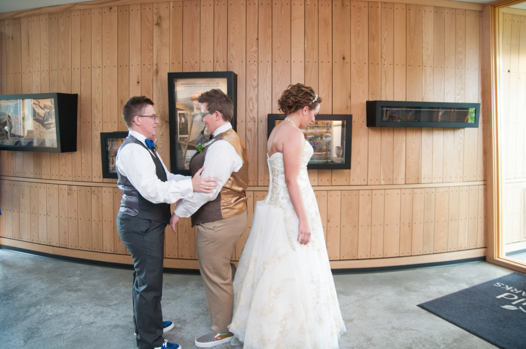 Jessica and Meghan's Buddhist wedding at scenic Spring Lake Park Reserve