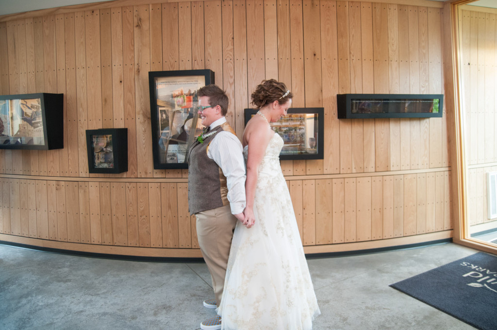 Jessica and Meghan's Buddhist wedding at scenic Spring Lake Park Reserve