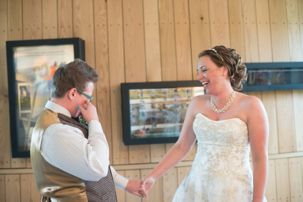 Jessica and Meghan's Buddhist wedding at scenic Spring Lake Park Reserve