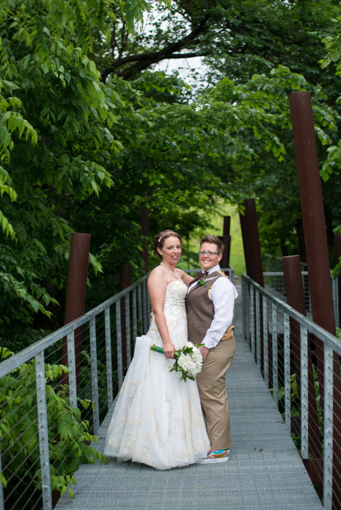 Jessica and Meghan's Buddhist wedding at scenic Spring Lake Park Reserve