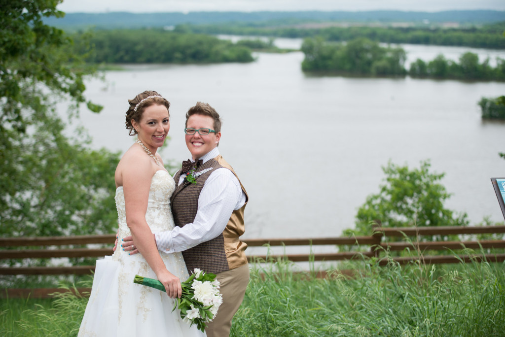 Jessica and Meghan's Buddhist wedding at scenic Spring Lake Park Reserve